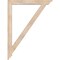 Ekena Millwork Traditional Traditional Smooth Bracket, Douglas Fir, 3 1/2"W x 36"D x 48"H BKT04X36X48TRA01SDF - alternate 2